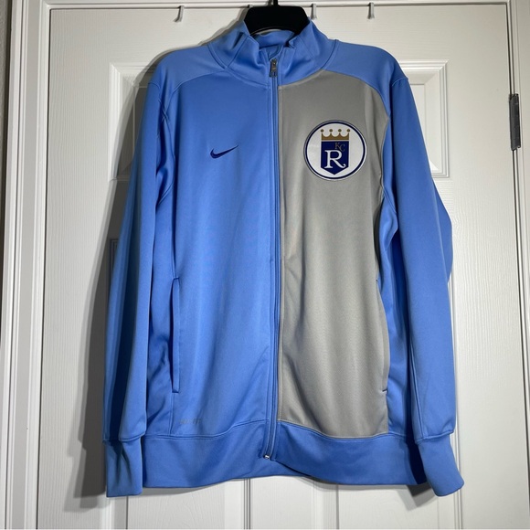 Nike Kansas City Royals Full Zip Jacket Medium - Picture 1 of 6